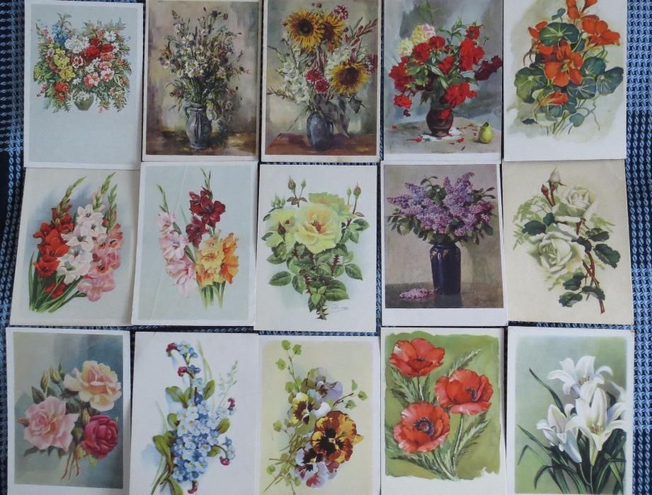 Открытки "Цветы"
