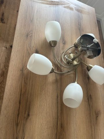 Żyrandol natynkowy 5 punktowy,
