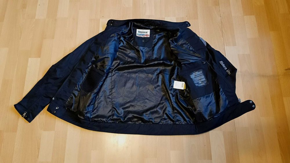 Męska kurtka przejściowa BLAUER U.S.A.BLACK ORION r.M stan idealny