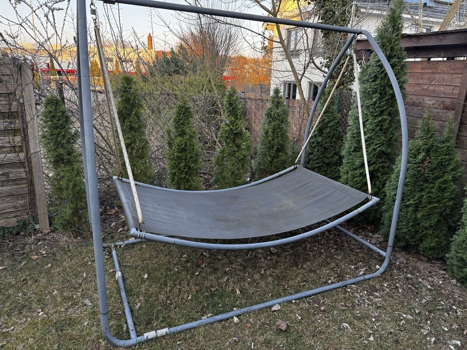 Hamak ogrodowy stalowy