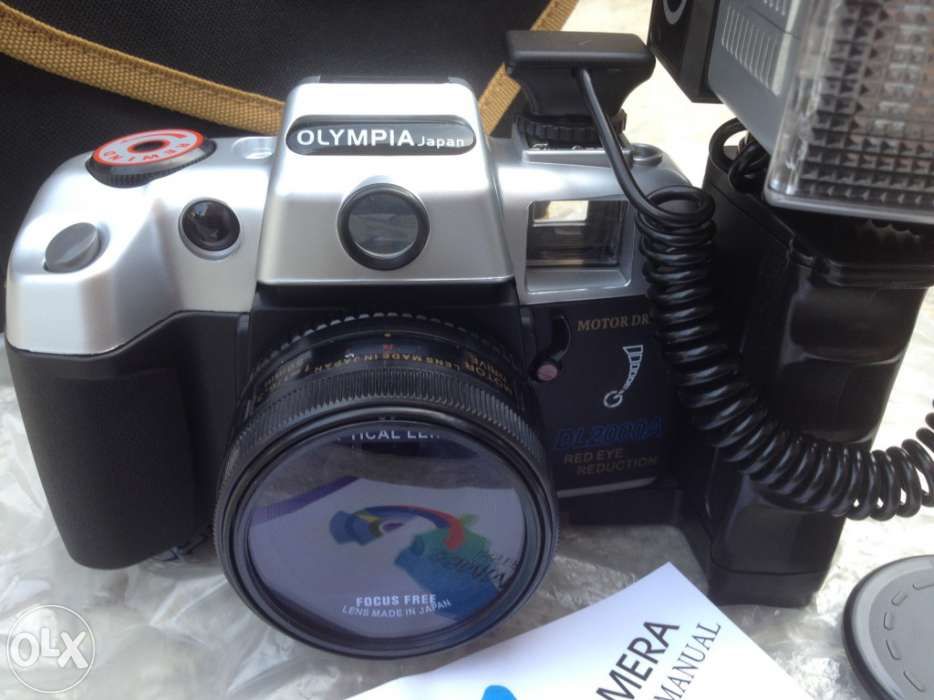 Máquina fotográfica olympia