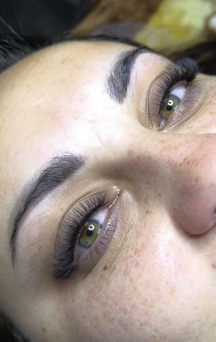 Наращивания ресниц. .