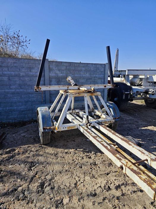 Przyczepa dłużycowa dłużyca EIGENBAU DMC 680 kg stali drutu słupów A/2