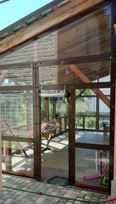 М'які вікна Житомир. Для веранди, тераси, альтанки. Гнучкі вікна