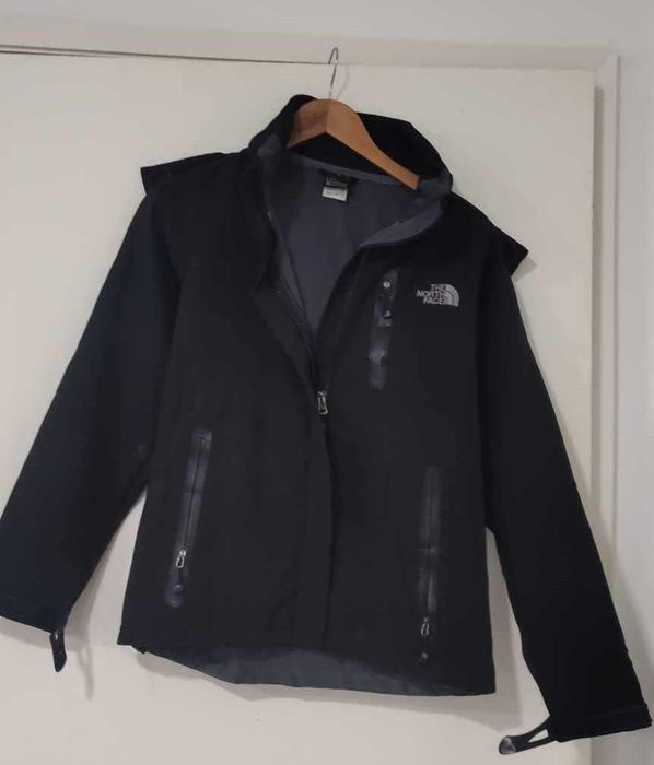 Casaco The North Face Summit Series M – Preto/Cinza – Técnico Montanha Impermeável