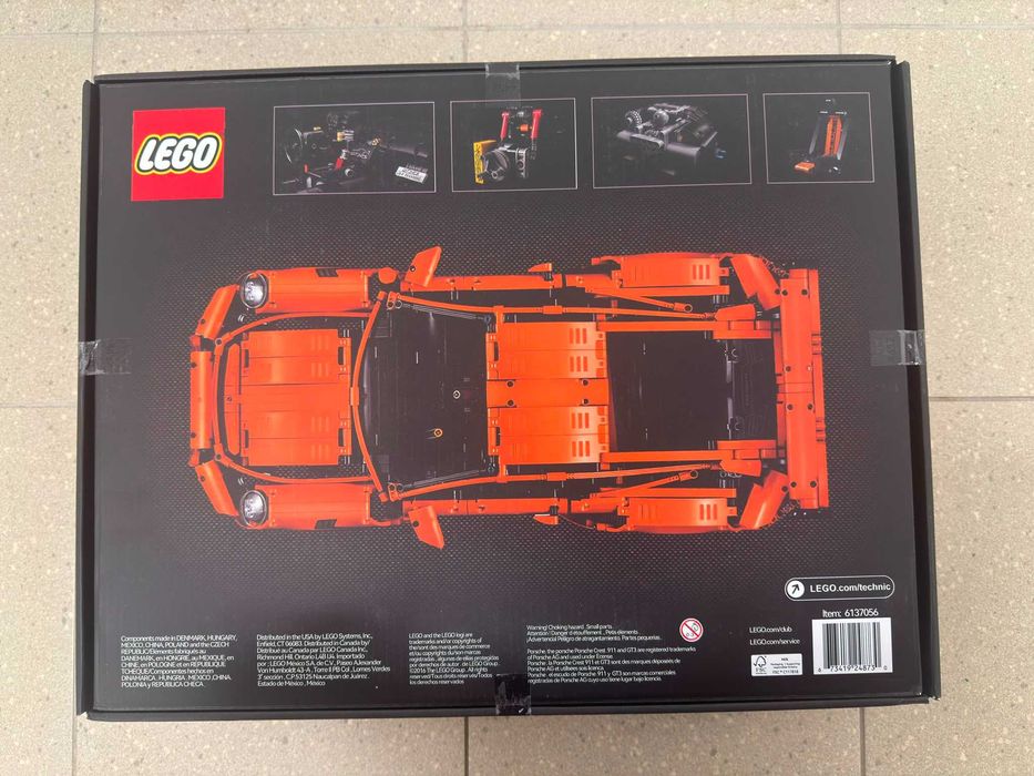 LEGO Technic, klocki Porsche GT3 RS, 42056