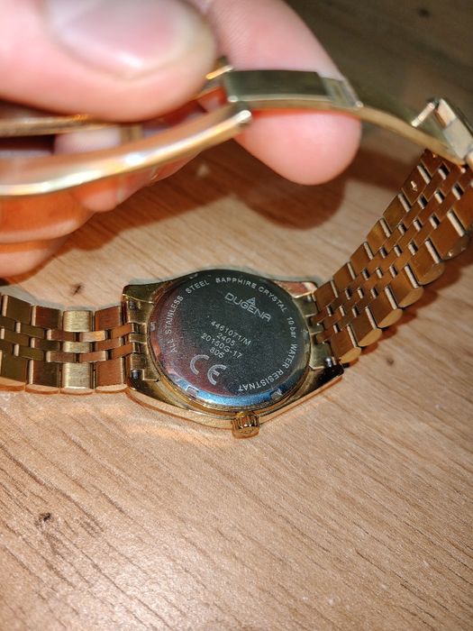 Zegarek męski Dugena 4461071/M kolor złoty