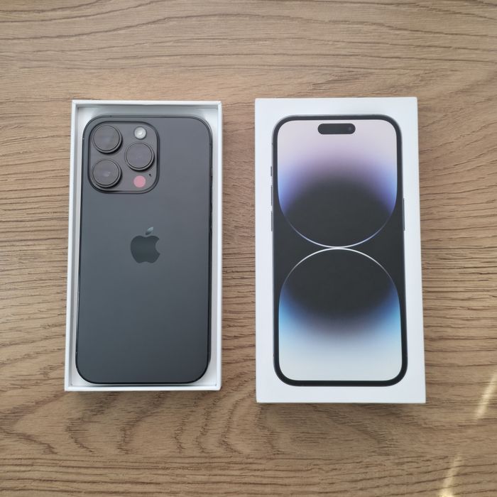 iPhone 14 Pro Space Black | Stan idealny | OLED 120Hz | Face ID |