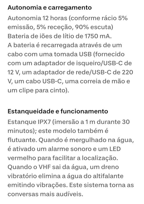 Plastimo rádio marítimo VHF SX-400+ NOVO