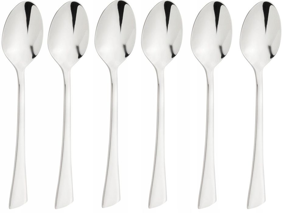 łyżeczki deserowe do herbaty połysk 6szt. jakość