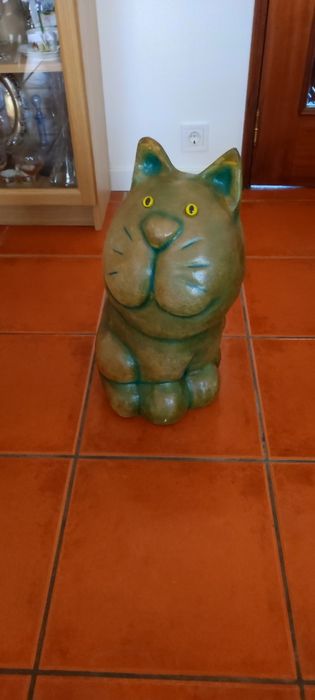 Candeiro em forma de gato