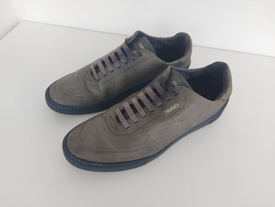 Buty męskie skórzane Hugo Boss w rozmiarze 43