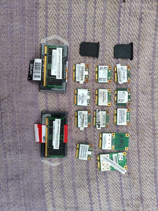 Wi-Fi модулі та DDR2 до ноутбуків