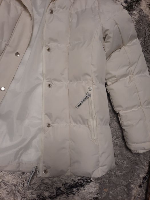 Зимняя  женская белая куртка L