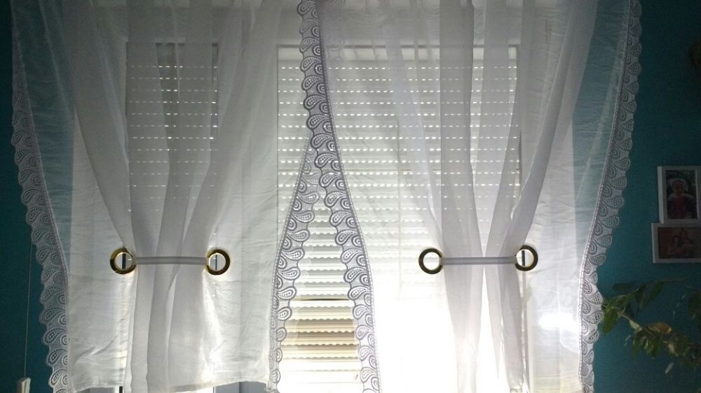 Nowa firanka z kreszu 400x120 cm