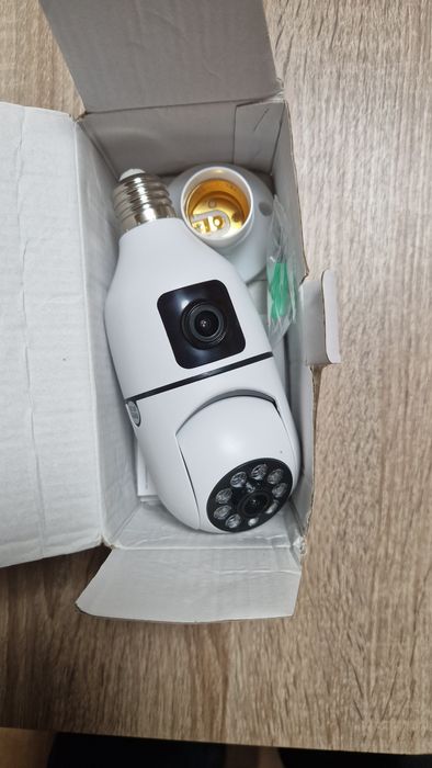 kamera obrotowa e27 wi-fi Full hd 2xkamera