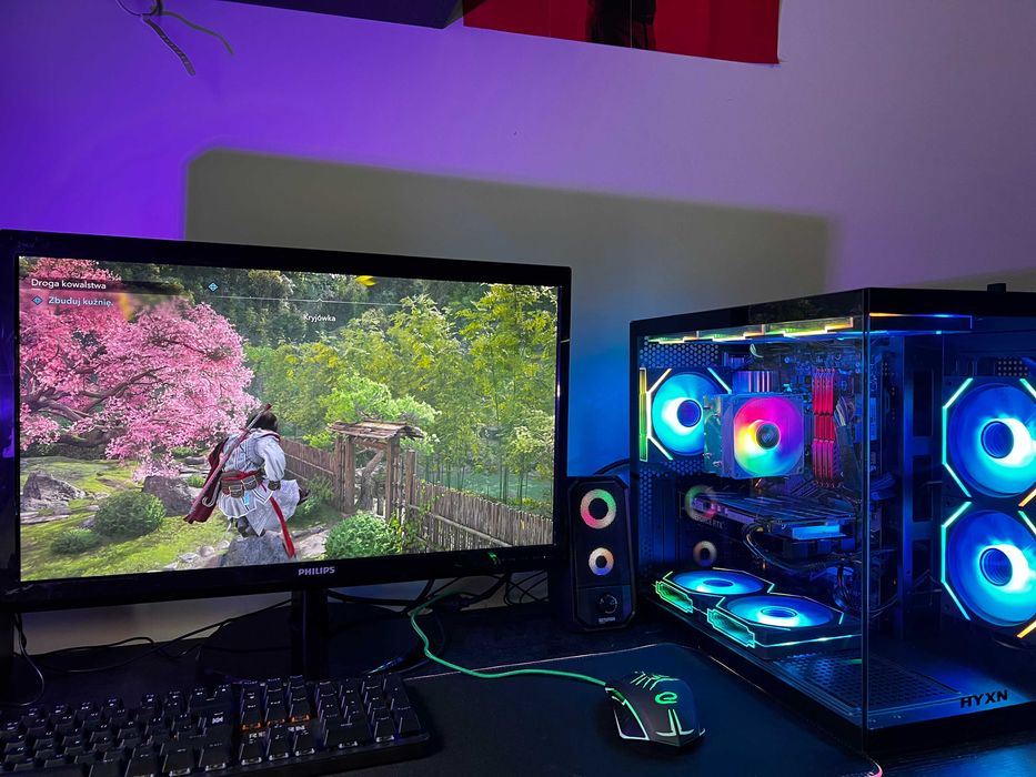 Kompletny zestaw komputerowy do gier i pracy / RTX 2060, Intel I5-8600K, 16GB Ram DDR4, SDD + HDD