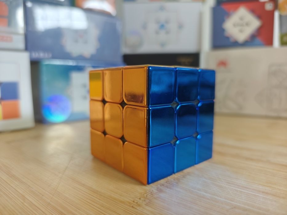 Cubo Mágico Magnetico Sengso "Metal" 3x3  (Novo)