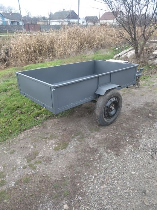 Прицеп до мотоблоку посилений