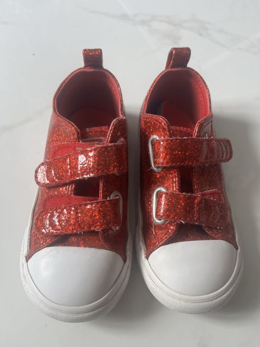 Converse dziewczęce  trampki czerwone