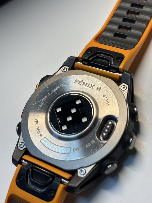 Garmin Fenix 8 47mm | AMOLED, Sapphire