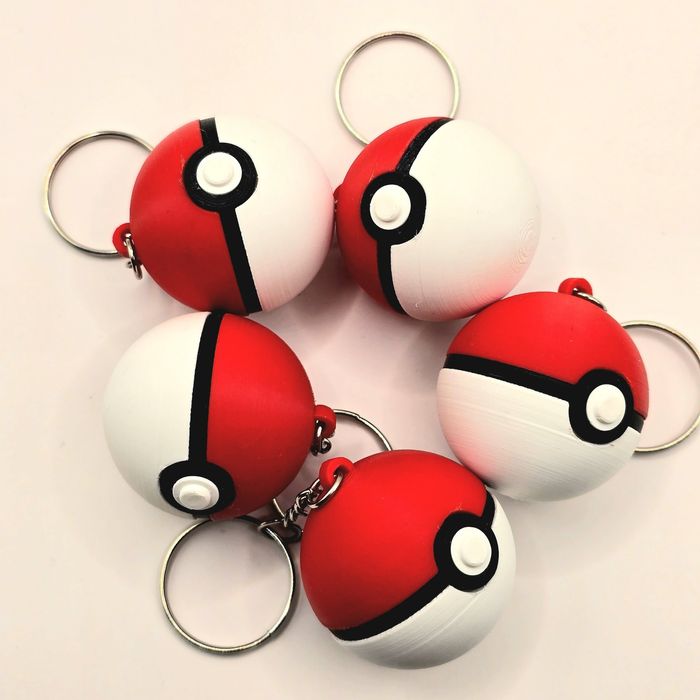 Брелок для ключів покебол