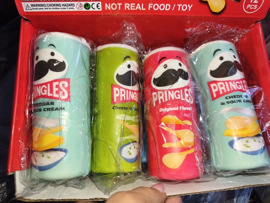 Nowe gniotki znanych chipsów Pringles Prezent