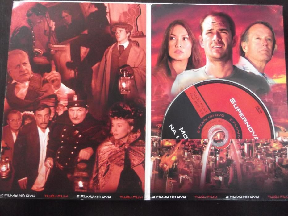 Supernova oraz Morderstwo na ulicy Morgue,2 filmy dvd, klasyka kina