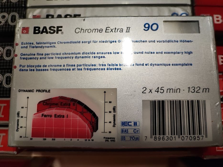 Cassette BASF Chrome Extra II C90422805787221708801