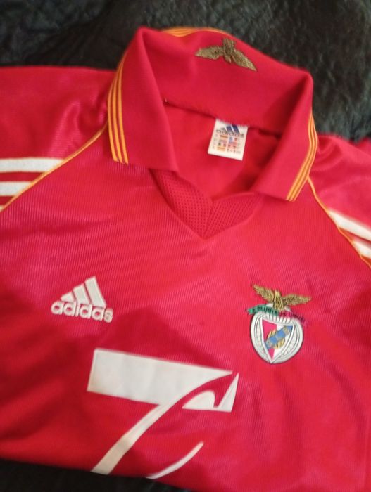 Camisola oficial do Benfica anos 90.mova.tamanhos.L e XL