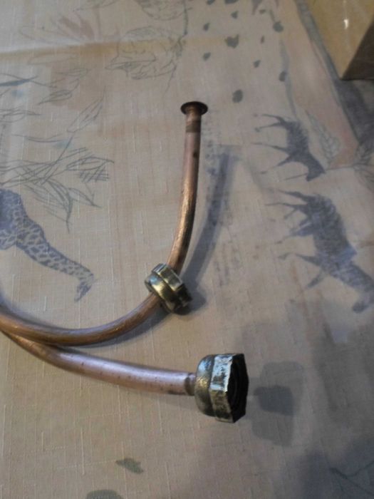 Трубки мідні Ø10, 1 метр для подачі холоної гарячої води, ціна за 2 шт