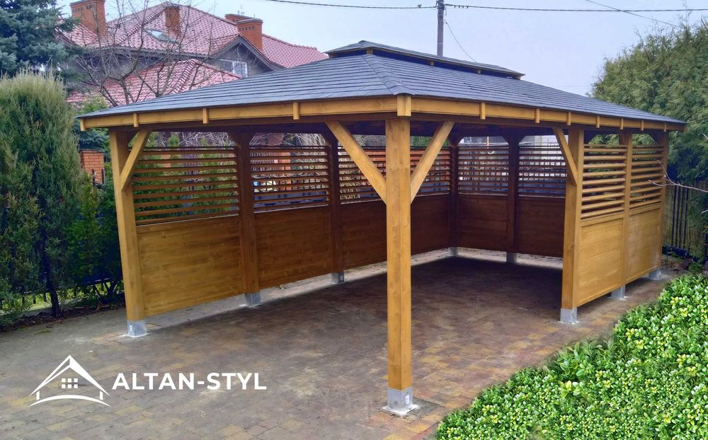 Altany, altanki, wiaty, altana ogrodowa ASIA 4x4m PRODUCENT