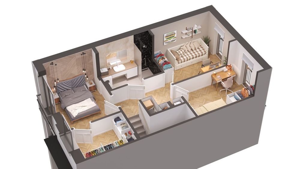 Dobrzyca Apartamenty  ul. Mierosławskiego mieszkania 84m2