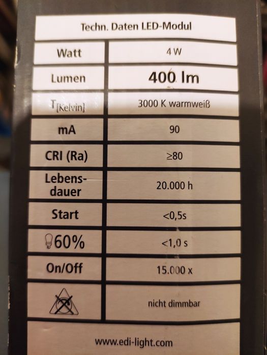 Lampa nocna LED do gniazda 230V , NOWE !!