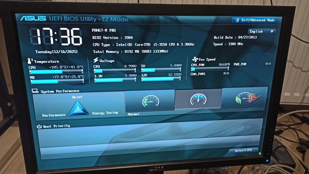 płyta ASUS P8H67-M PRO 8GB CPU i5-3550 Grafika ASUS Radeon 7790 OC