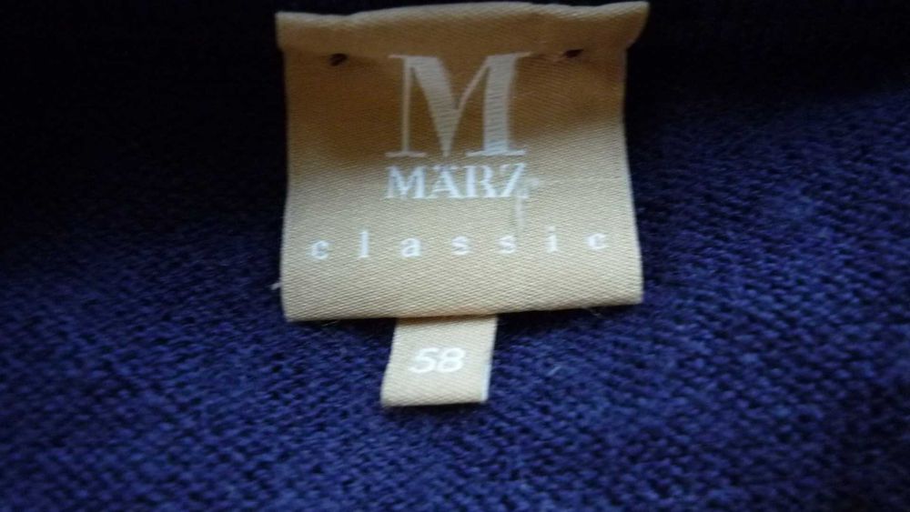 Marz- niemiecki wełniany męski sweter r; XXL