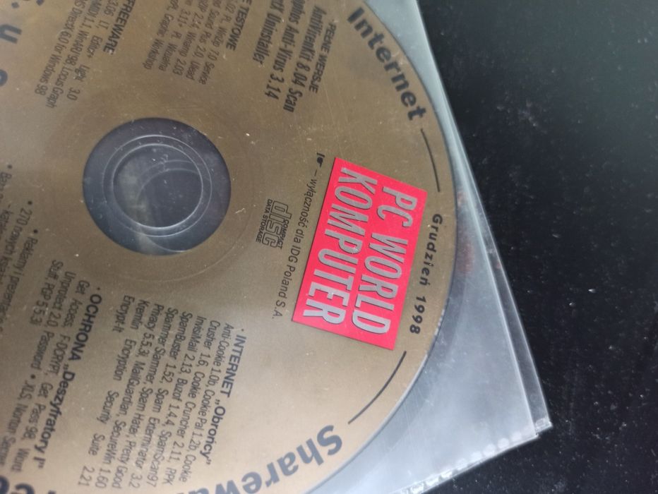 PC World Komputer Grudzień 1998 2 płyty