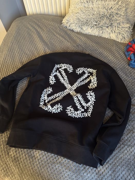 bluza crewneck off white nowa s