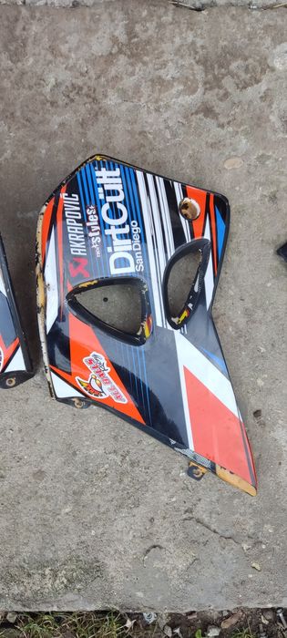 KTM Lc4 owiewki lampy komplet