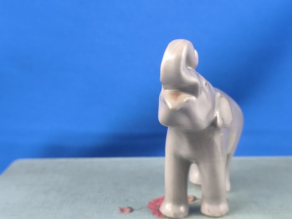 Słoń słoniątko Bing&Grondahl Kopenhaga #porcelana #ozdoba