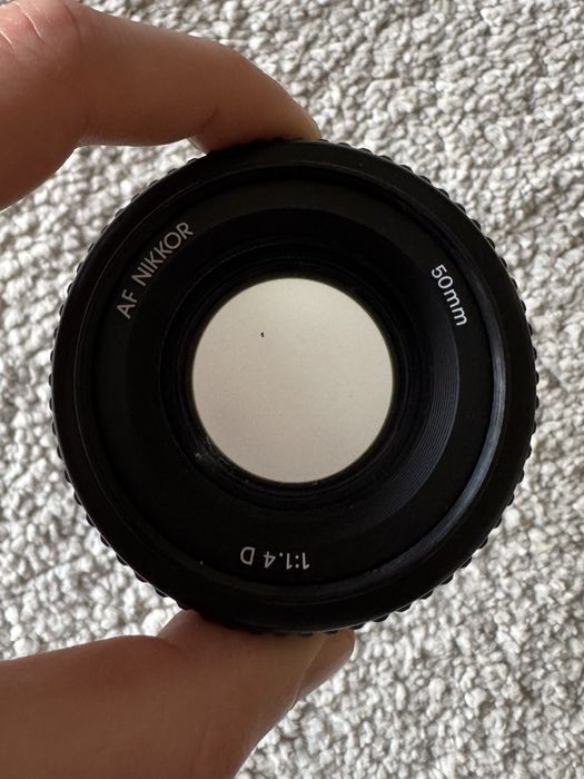 Nikon 50mm f/1.4 AF-D - Objectiva NIKKOR + filtro ND variável