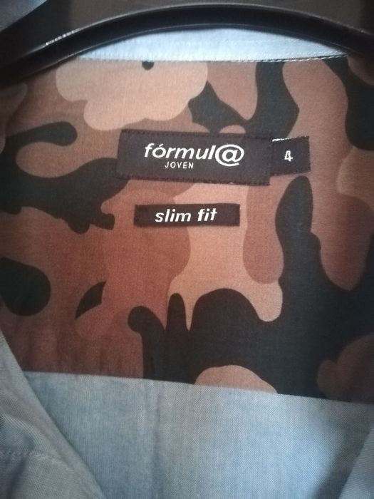 Camisa Fórmula Jovem 'El Corte Inglés' tam. 4/L