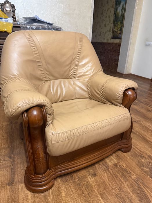 Диван з кріслом в гарному стані