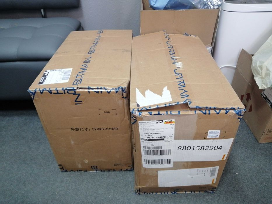 Майнер BITMAIN Antminer T21 190T 1000$ (Найнижча ціна в Україні)