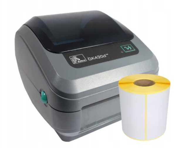 Etykieciarka drukarka Zebra GK420d Drukarka Etykiet USB LAN 203dpi