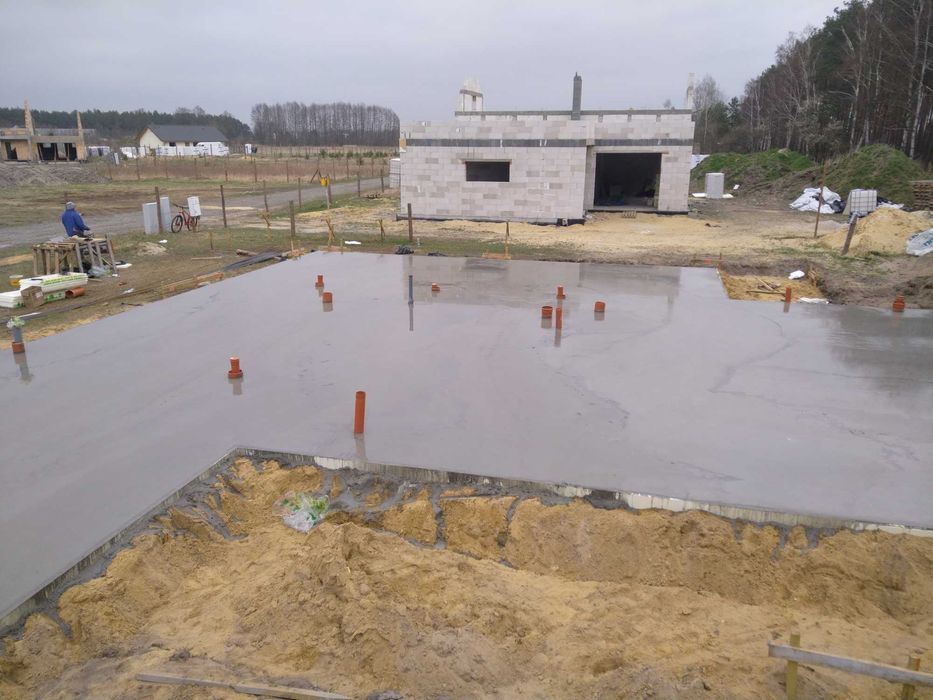 Fundamenty przemysłowe, roboty Żelbetowe, płyty fundamentowe, SSO