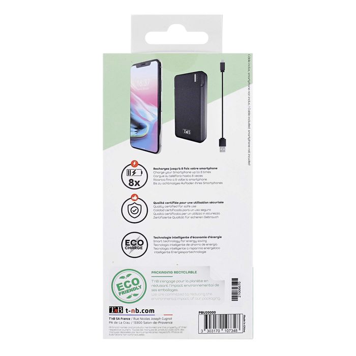 Павербанк TnB 20000mAh