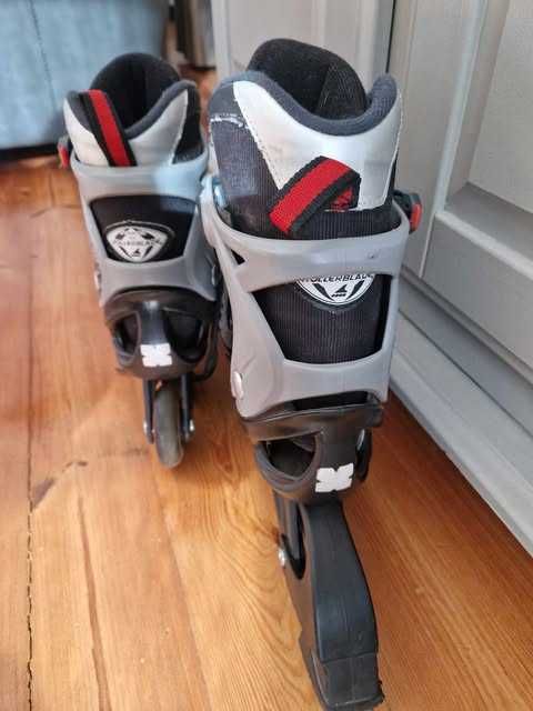 Rolki damskie z regulacją 38-40,5  Baderunner