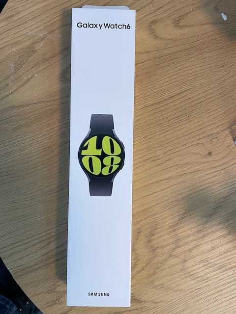 Galaxy watch 6, kolor graphite, model SM-R940, nowy