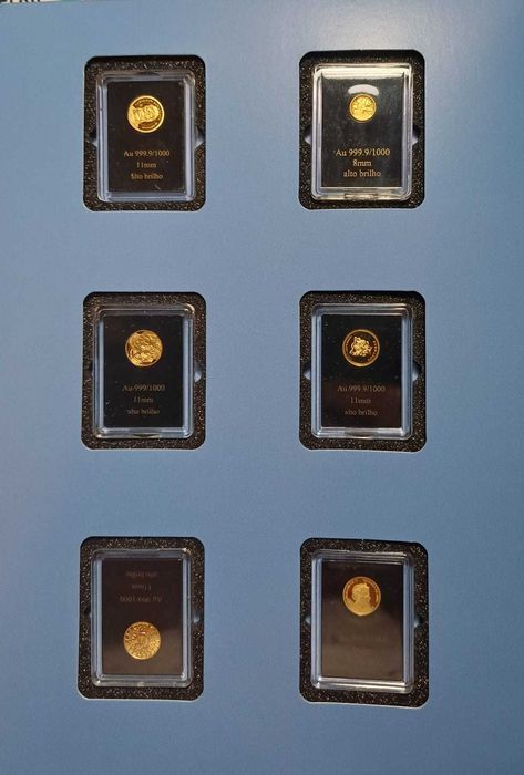 Moedas de ouro modernas